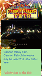 Mobile Screenshot of cannonvalleyfair.org